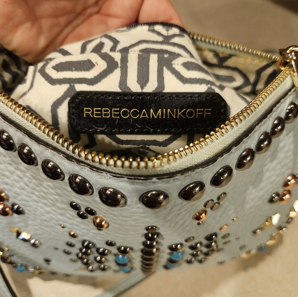 REBECCA MINKOFF LIGHT BLUE CROSSBODY - Picture 8 of 8